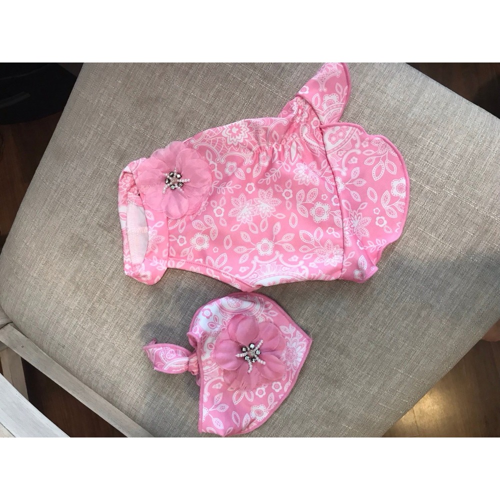 Lulu‎ Pink Dress and Scarf XS